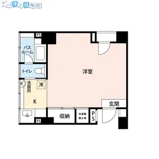 バンビル【4階】の間取り