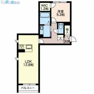 ウェルデンス上所島 壱番館【1階】の間取り