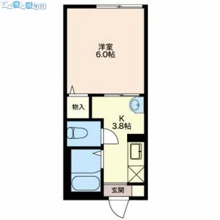 パステロ【205号室】の間取り