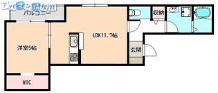 fierte【301号室】の間取り