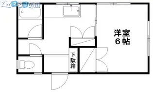 プリモ幸【102号室】の間取り