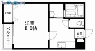 カサボニータ【B-3号室】の間取り