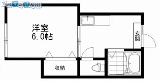 コーポ栄【103号室】の間取り