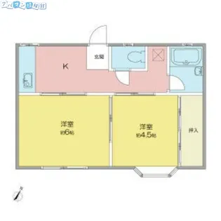 ミーアハウス【102号室】の間取り