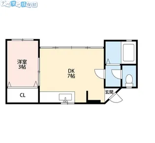 サンフレンドヌッタリ【2階】の間取り