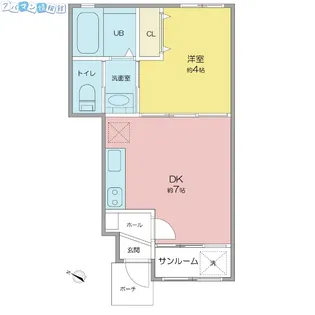 グランシエルⅡ【1階】の間取り