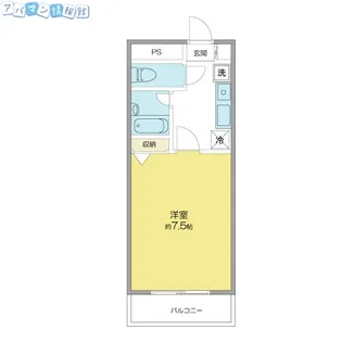 カナン花園【3階】の間取り