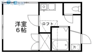 ハイツTOKIO【2階】の間取り