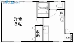 ハイツ田中【202号室】の間取り