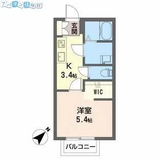 ドミール【1階】の間取り