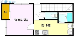 ライフワン・ホープ【205号室】の間取り