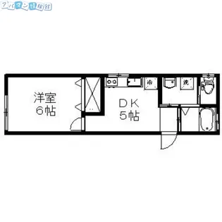 サンライヅフィールド【203号室】の間取り