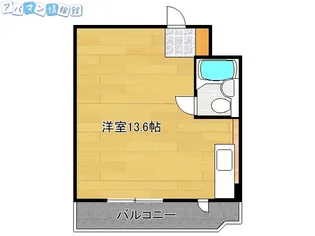 万代ファーストハイツ【402号室】の間取り