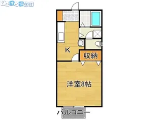 ハイム千歳【1階】の間取り