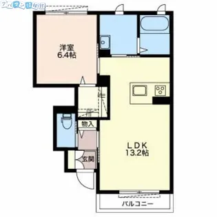 シャーメゾン旭町【1階】の間取り