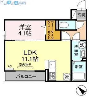 ストラスブール【1階】の間取り