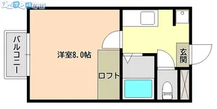 マンションオーベルジュ平田【3階】の間取り