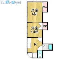 グリーンハイツ【101号室】の間取り