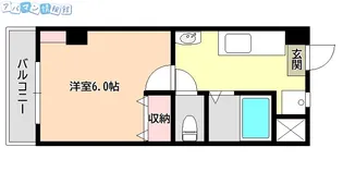 丸岩ビル【201号室】の間取り
