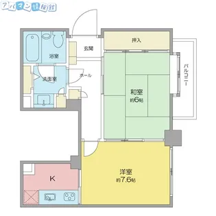 プレジデント寄居【103号室】の間取り