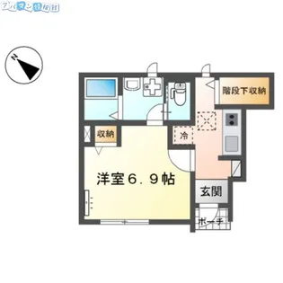 リーセント カーサ【1階】の間取り