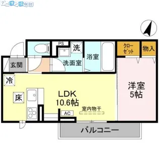 CLASSEUM幸西Ⅲ【1階】の間取り