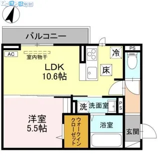 CLASSEUM幸西Ⅲ【1階】の間取り