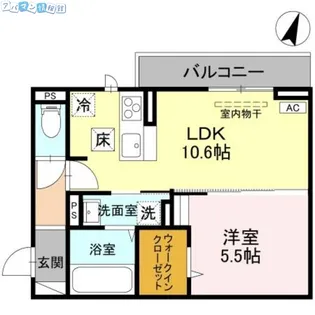 CLASSEUM幸西Ⅲ【1階】の間取り