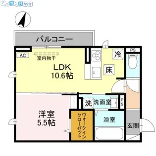 CLASSEUM幸西Ⅲ【1階】の間取り
