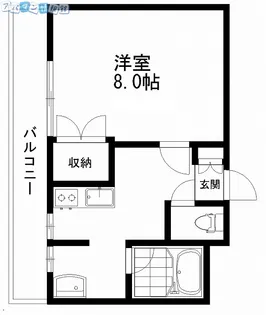 セントラルコート上大川前【2階】の間取り