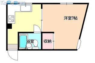 ハウス早福【201号室】の間取り