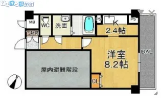 ASプレミアム関屋金衛町【1階】の間取り