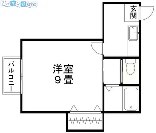 コンフォートプレイス【1階】の間取り
