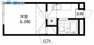 西堀会館【203号室】の間取り