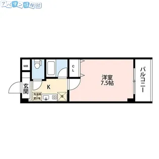 パンウエストリート【10階】の間取り