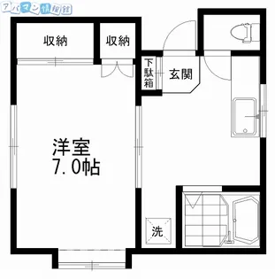 べるべーる【2階】の間取り