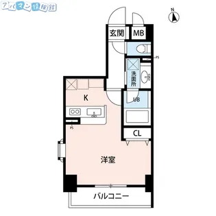 ディナミス【10階】の間取り