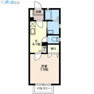 レーベンス【2階】の間取り