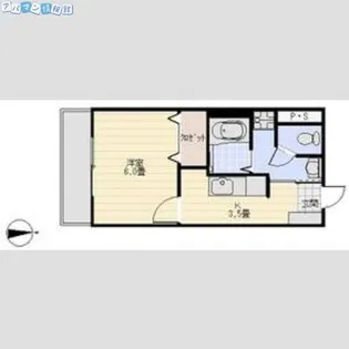 第3ロイヤル礎【503号室】の間取り