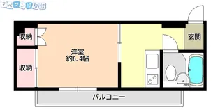 豊照マンション【706号室】の間取り
