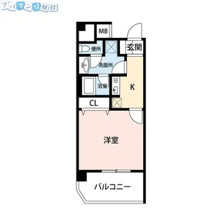 BUENA川端町4丁目弐番館【101号室】の間取り