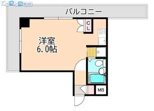 リバティープラザ本町【10階】の間取り