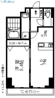 グレイスヴィラ西大畑【4階】の間取り
