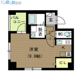ブラスト万代【5階】の間取り