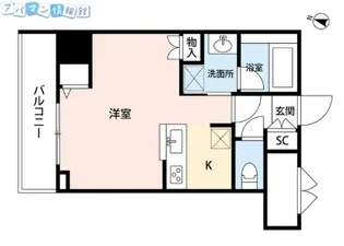 パークソレイユ弐番館【3階】の間取り