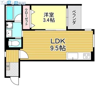 River bank【2階】の間取り