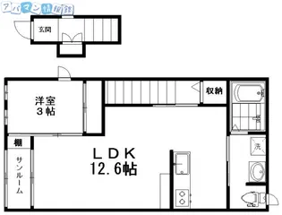 グランヴィアⅡ【2階】の間取り