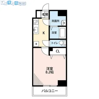 サウスレジデンス【4階】の間取り