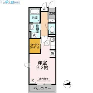 メゾンエトワール雲雀町【2階】の間取り