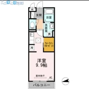メゾンエトワール雲雀町【1階】の間取り
